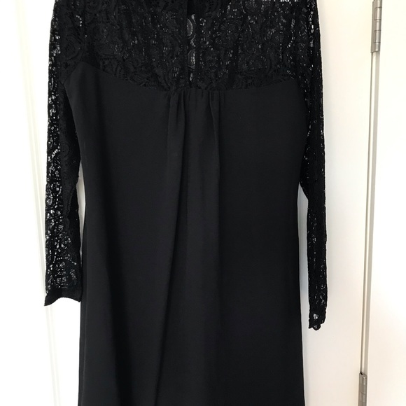 Women’s black swing dress - Picture 3 of 4